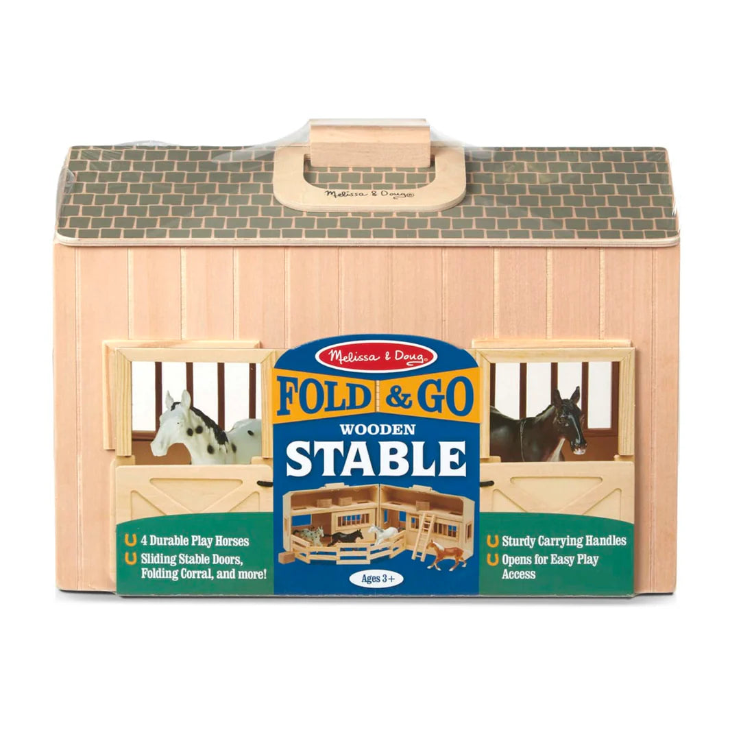 Fold & Go Stable Melissa and Doug