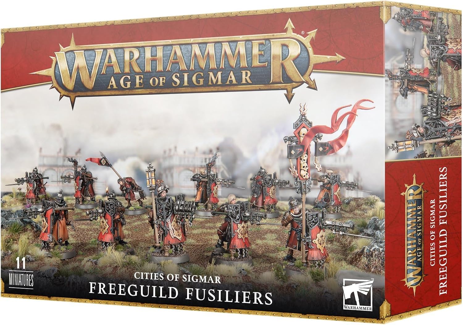 Warhammer Age of Sigmar CITIES OF SIGMAR: FREEGUILD FUSILIERS