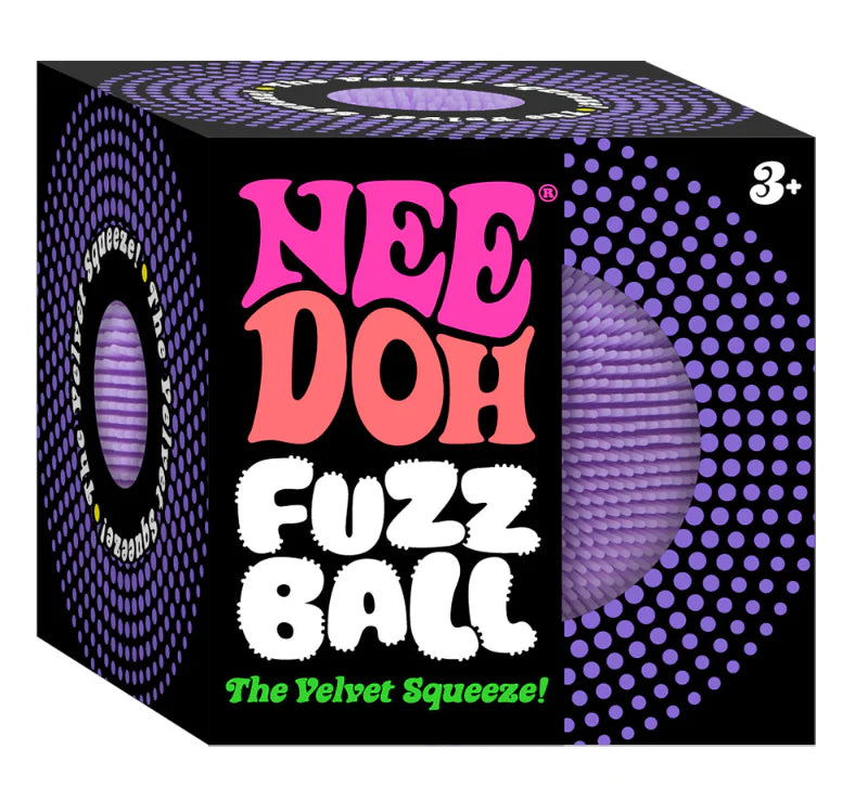 NeeDoh Fuzz Ball Velvet Squeeze