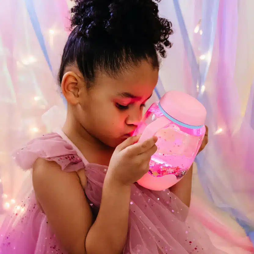 Sensory Play Jar- Pink