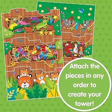 Tower Puzzle Jungle Treehouse