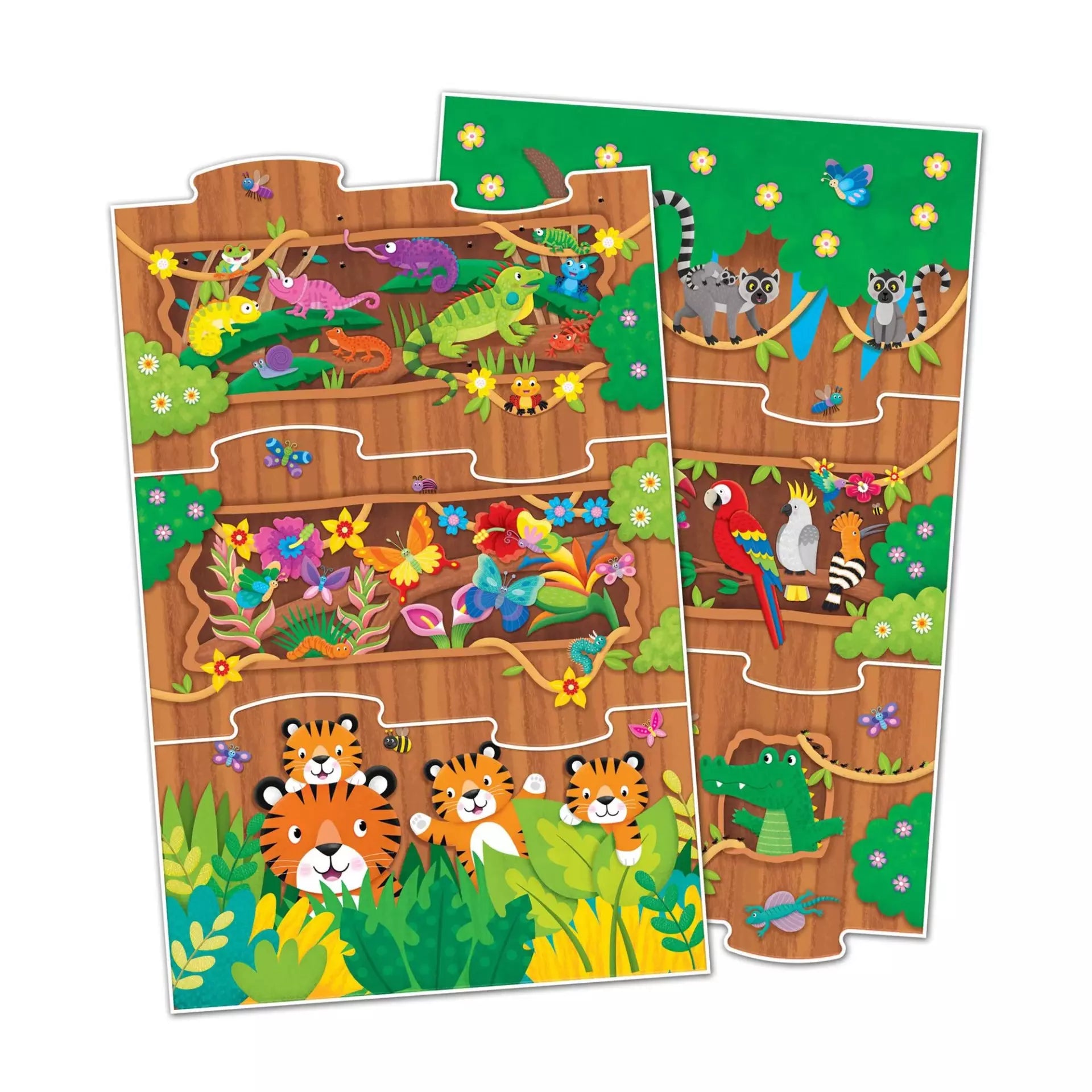 Tower Puzzle Jungle Treehouse