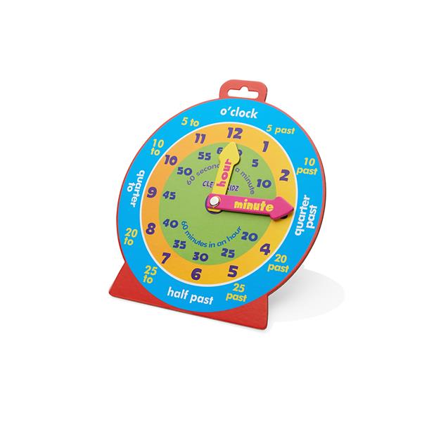 Clever Kidz 23Cm Magnetic Clever Clock