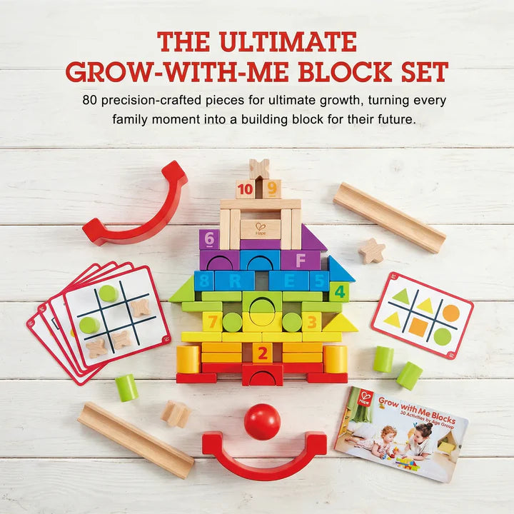 Grow With Me Blocks Hape