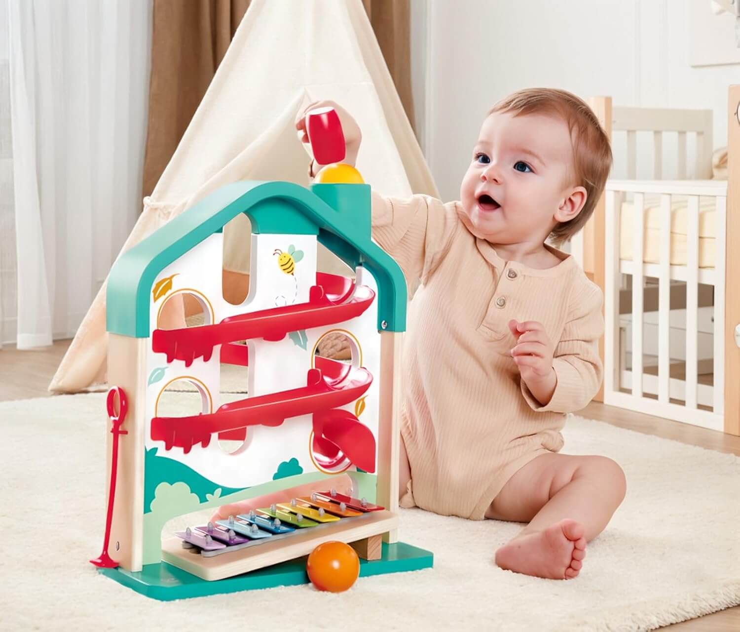 Hape Melody Mansion Ball Run