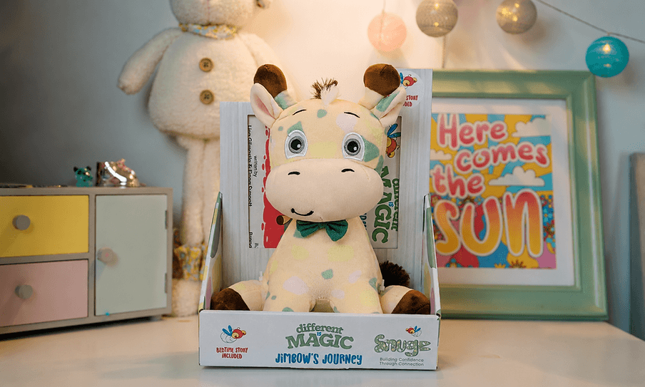Different is Magic – Jimbow’s Journey Book & Plush Set by Snugz