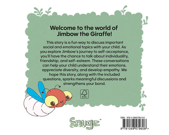 Different is Magic – Jimbow’s Journey Book & Plush Set by Snugz