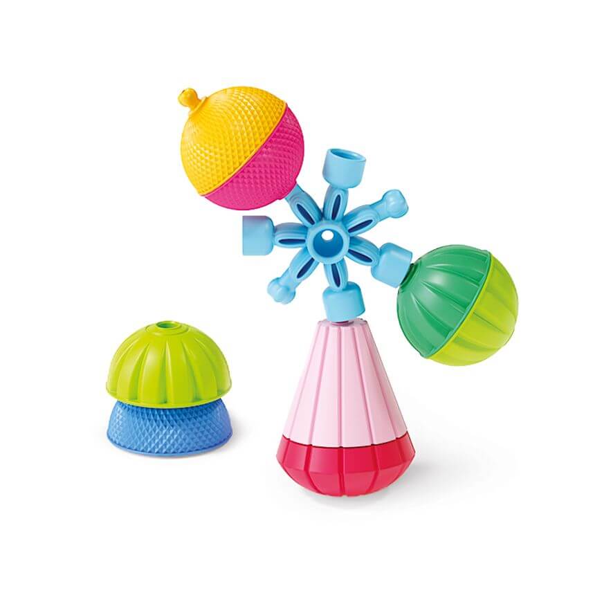 Sensory pop and snap beads and accessories