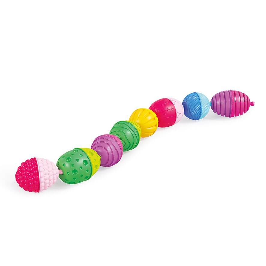 Sensory pop and snap beads and accessories