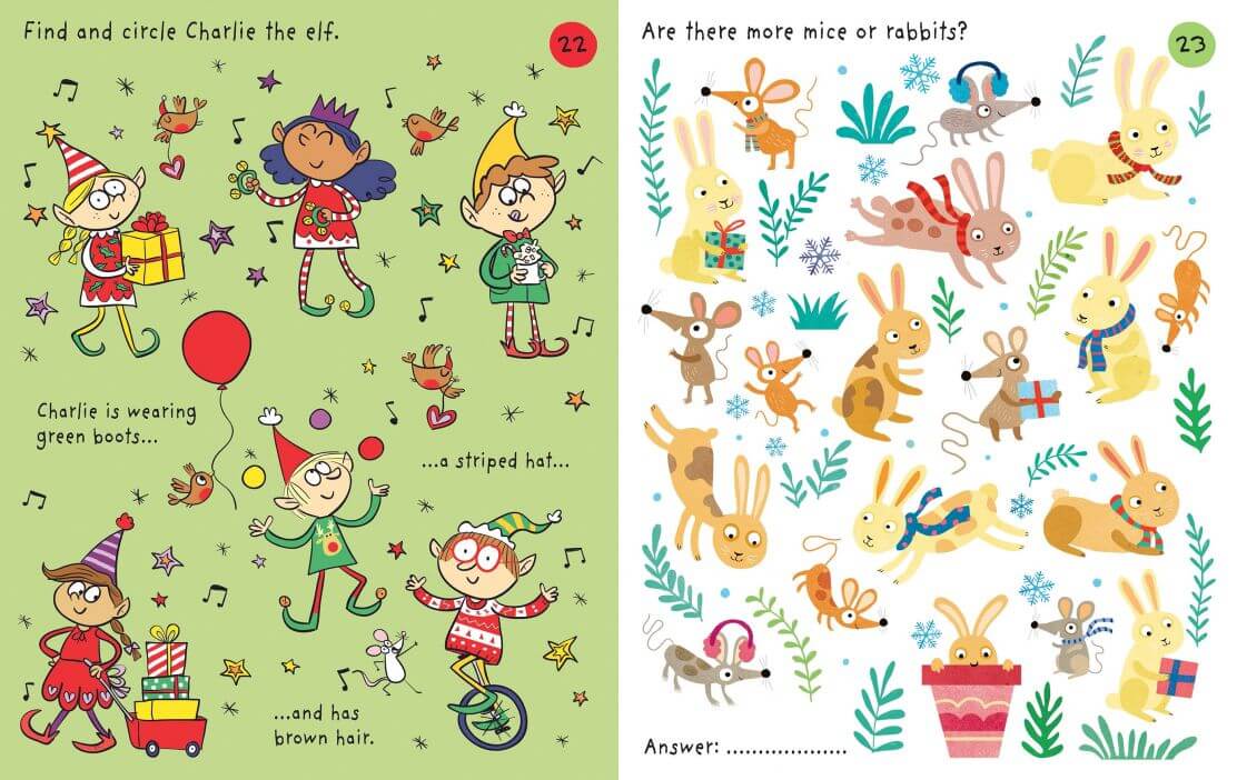 Little Children's Christmas Pad