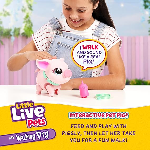 Little Live Pets - My Pet Pig - Piggly