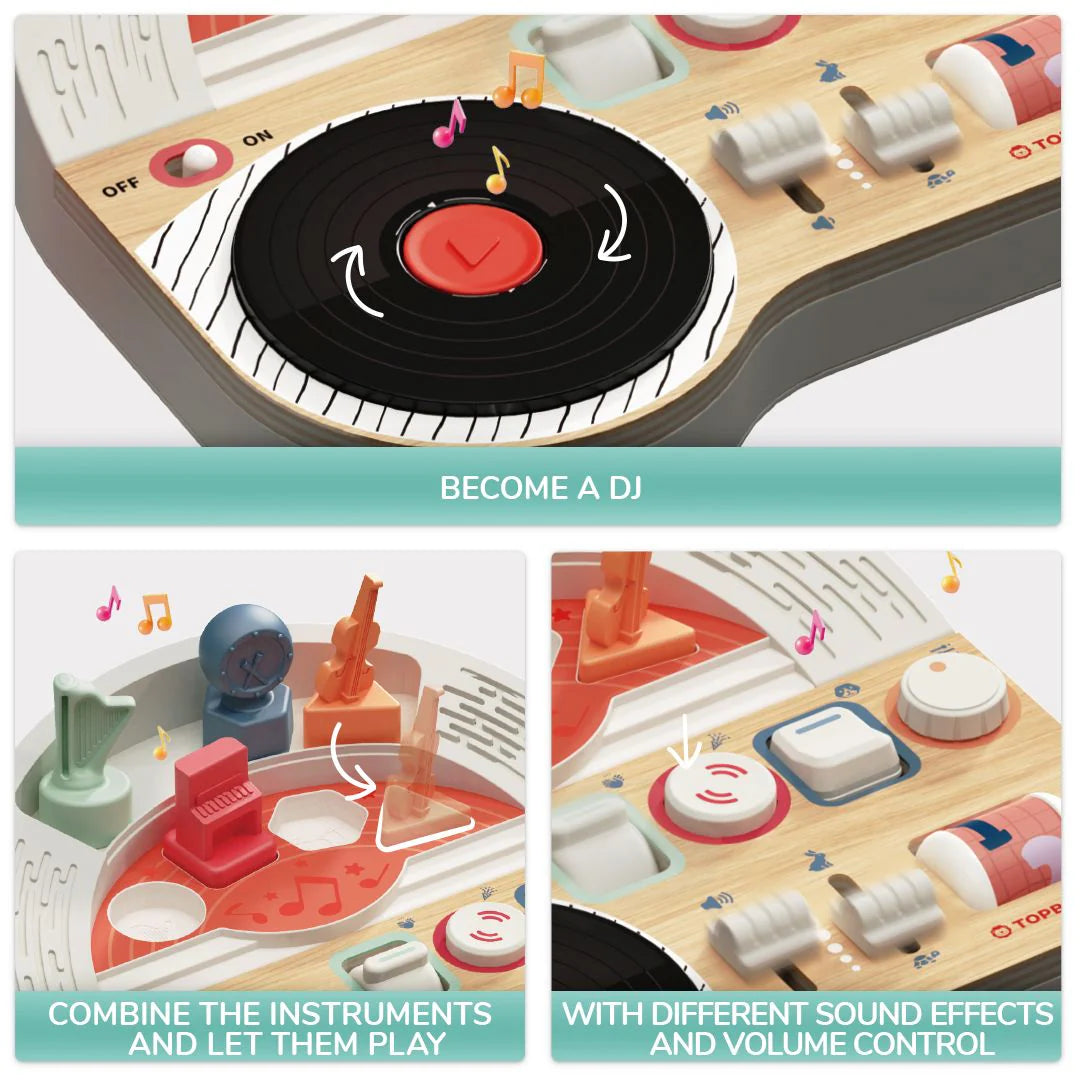 Music Busy Board Top Bright