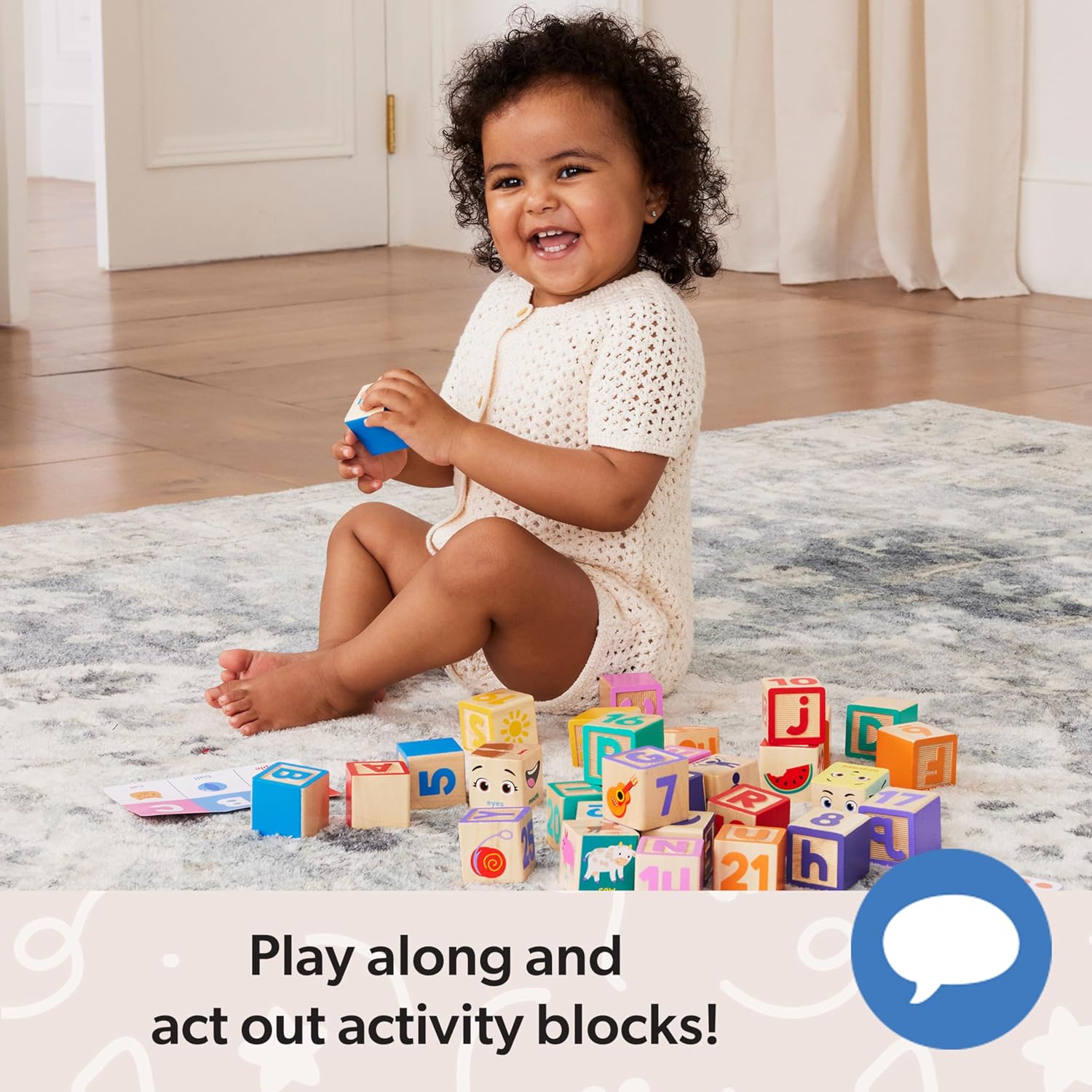 Ms. Rachel Wooden Learning Blocks & Activity Cards