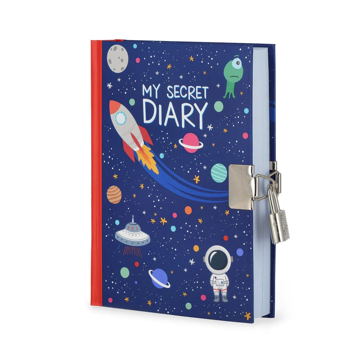 Legami My Secret Diary - Secret Diary With Padlock - Space