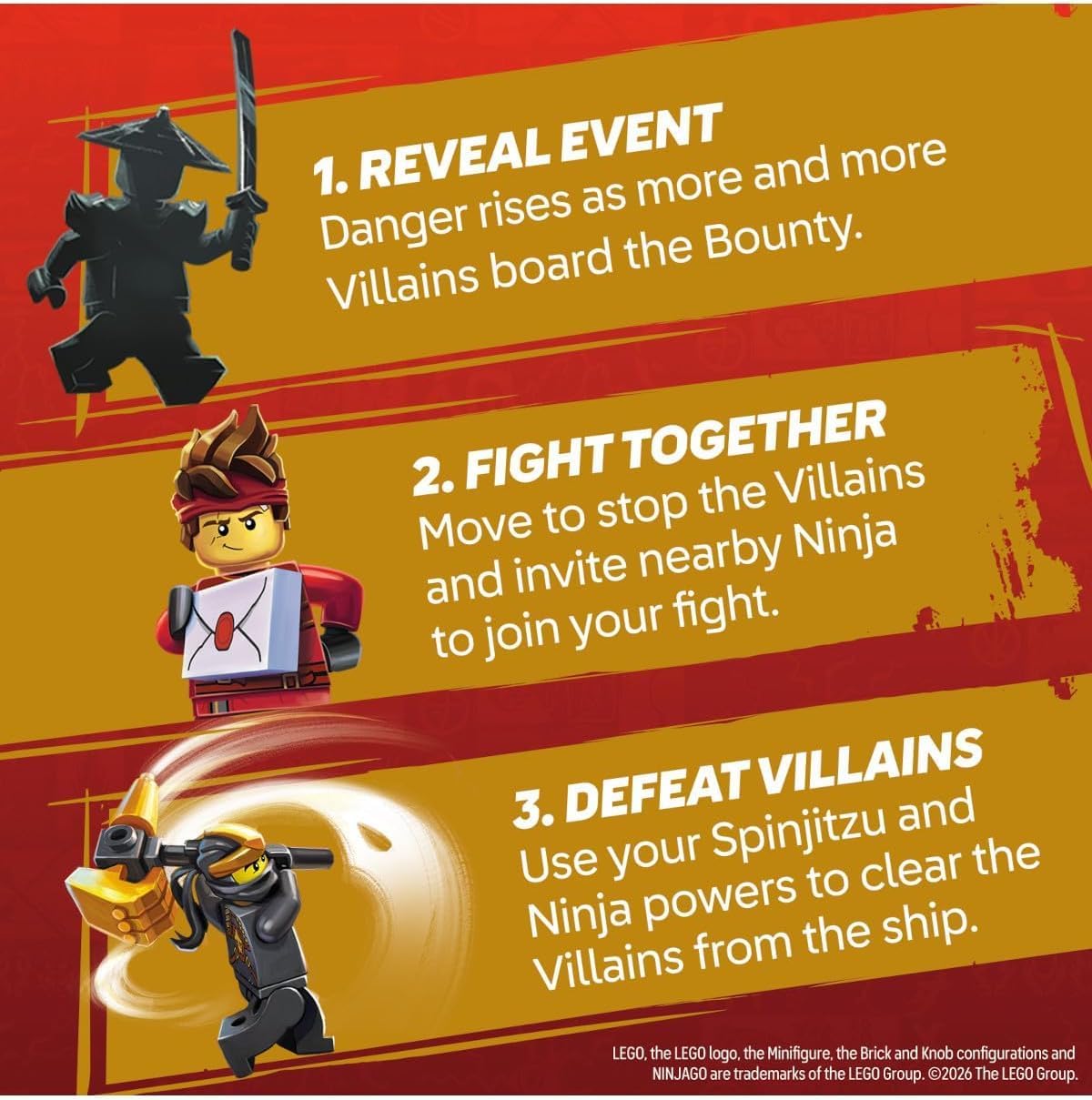 Lego Ninjago Destiny's Bounty Adventures Cooperative Boardgame