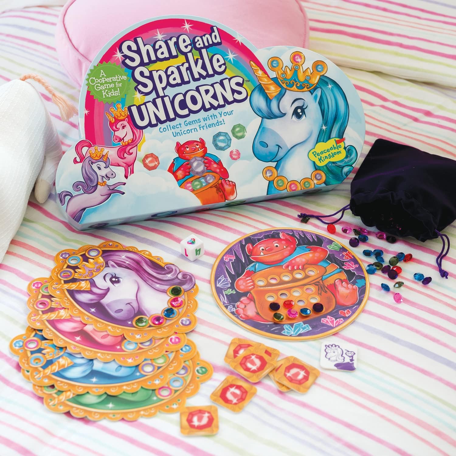 Share and Sparkle Unicorns Cooperative Strategy Game