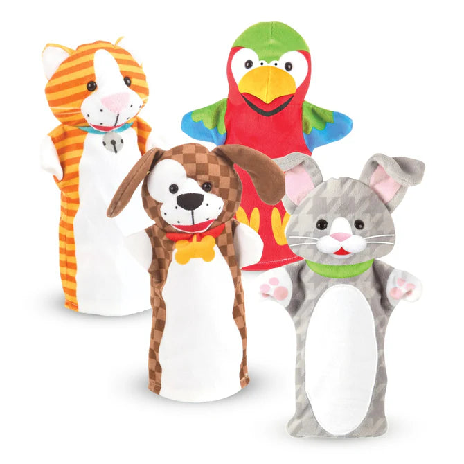 Playful Pets Hand Puppets Melissa and Doug