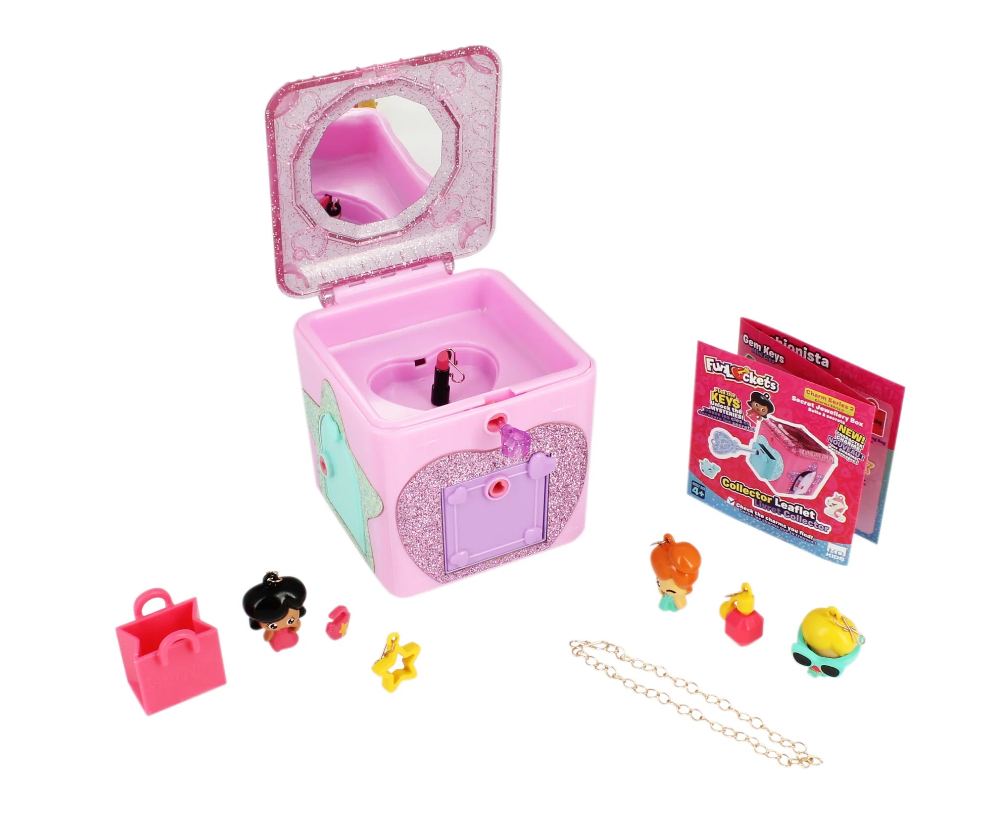 FunLockets Secret Jewellery Box - 20+ Charms & Surprises!