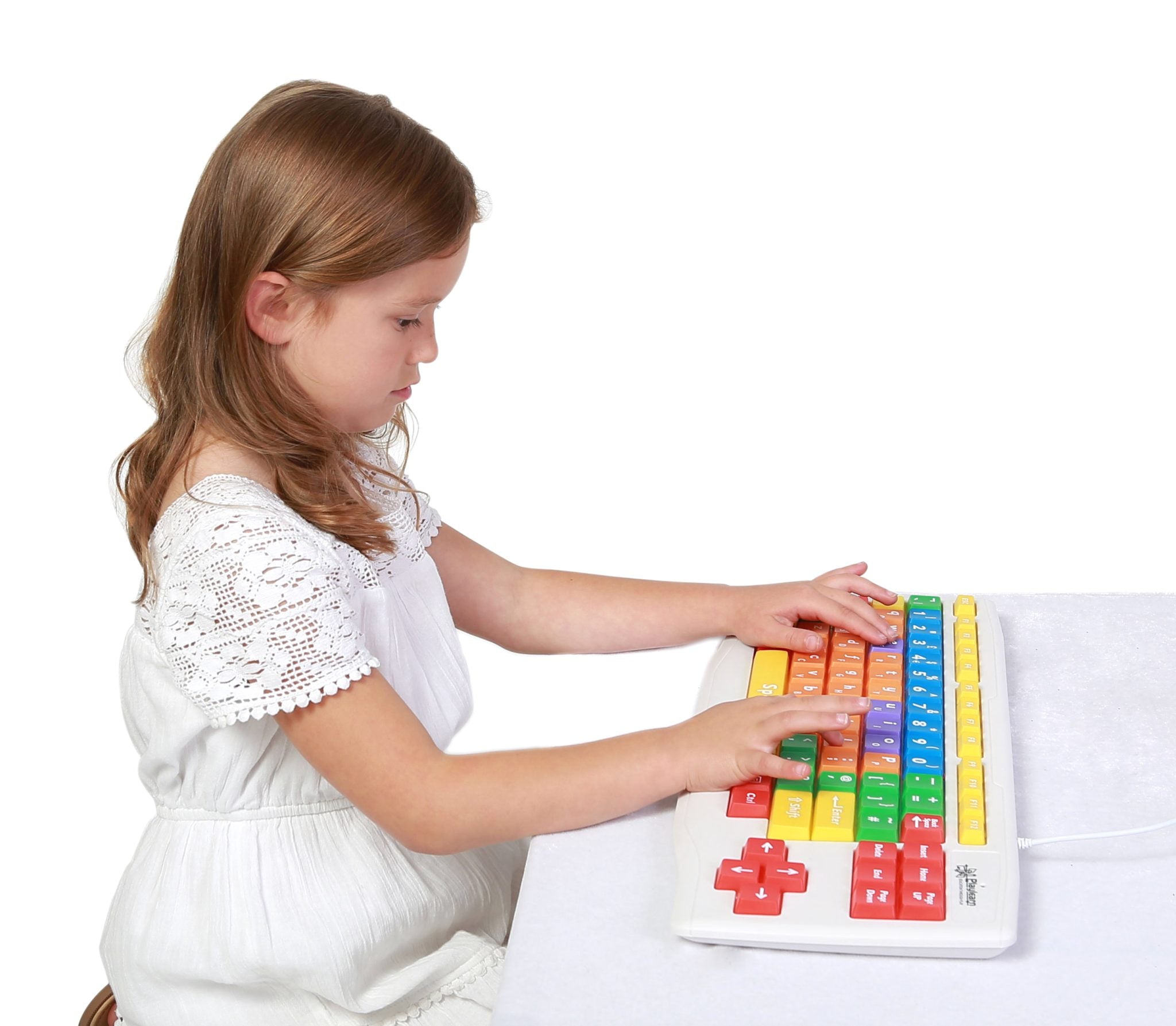 USB Children’s Keyboard with Large Colour-Coded Keys