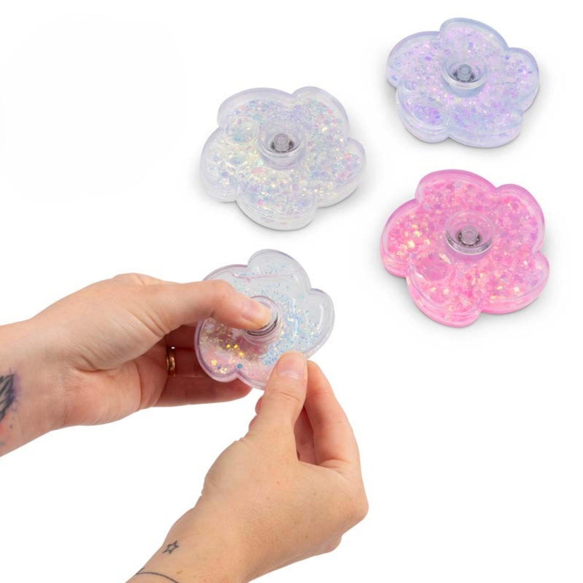 Liquid Glitter Fidget Spinner