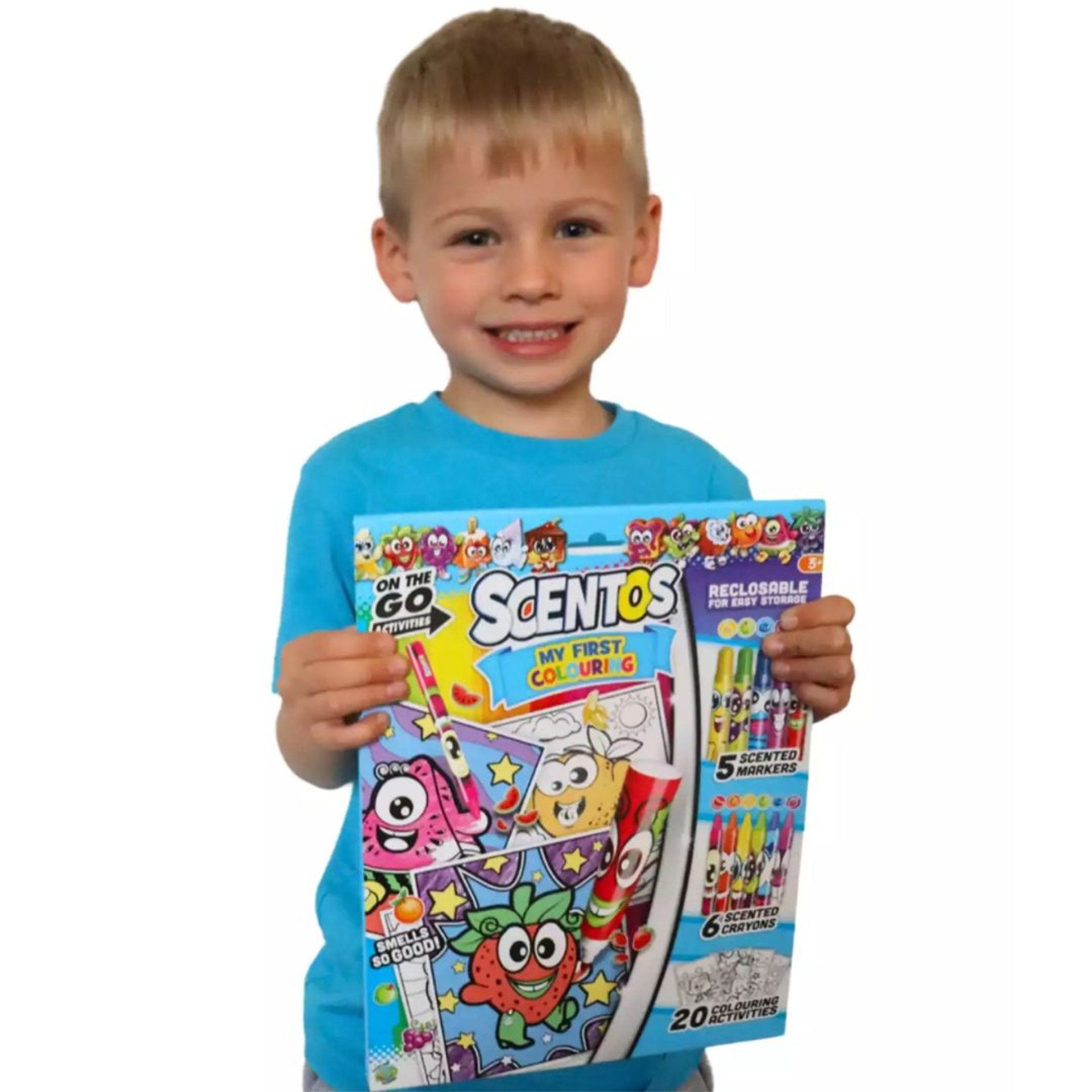 Scentos On The Go My First Colouring