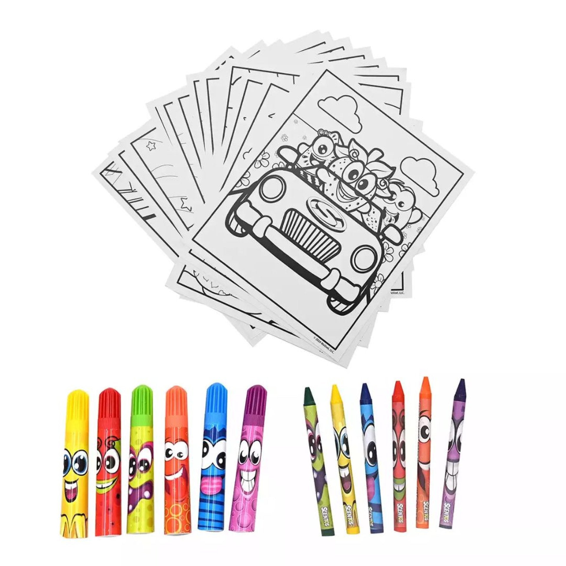 Scentos On The Go My First Colouring