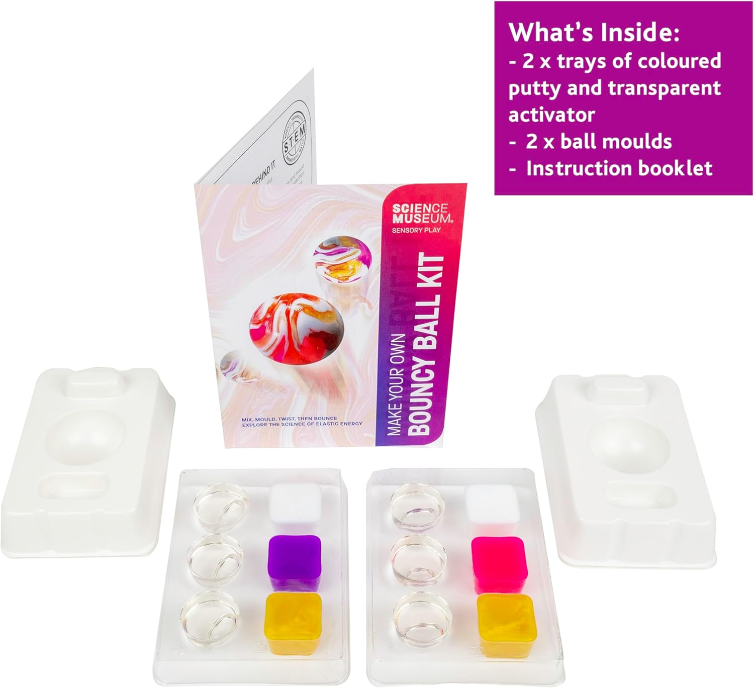 Science Museum Sensory Play - Make Your Own Bouncy Ball Kit