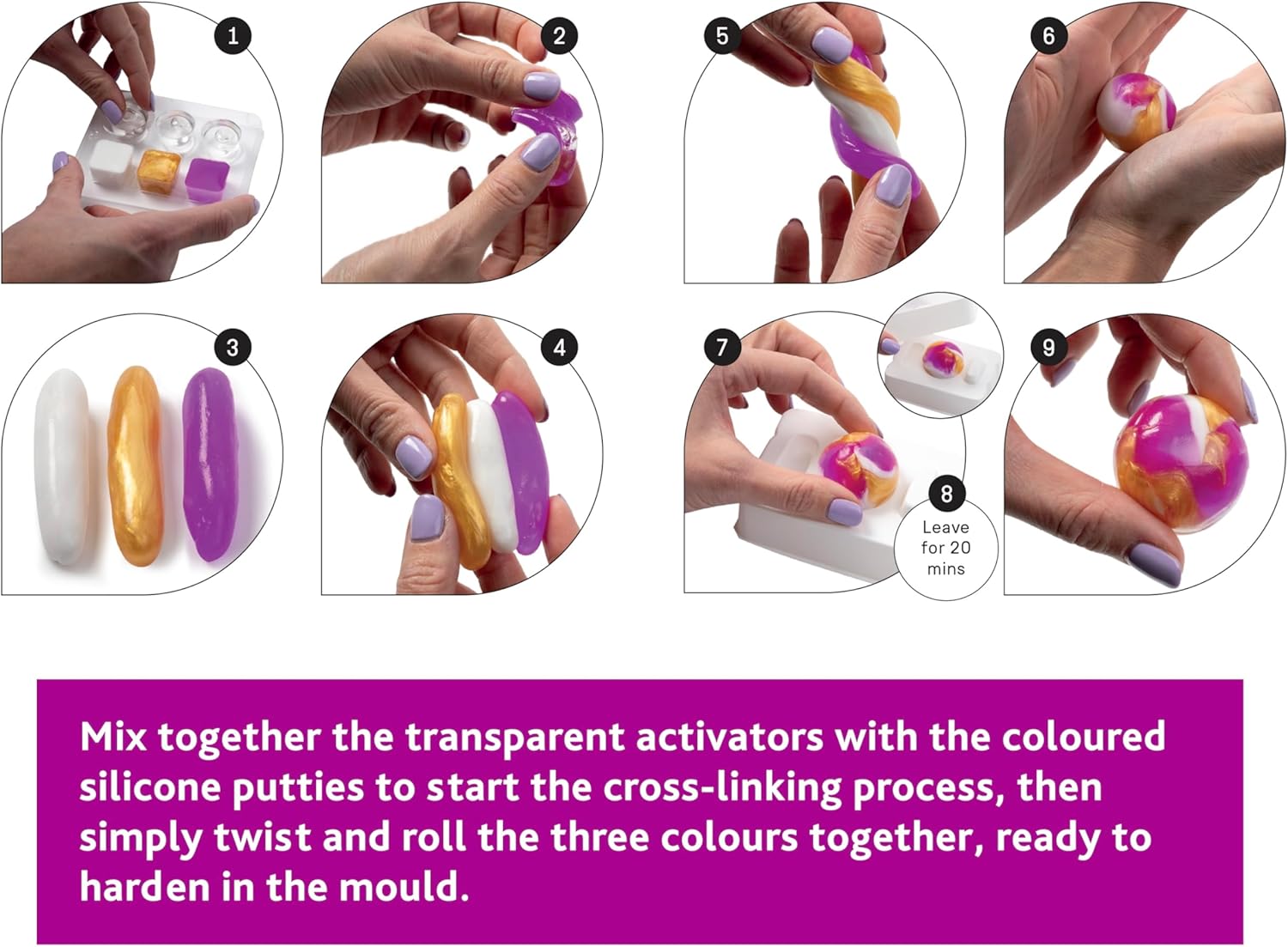 Science Museum Sensory Play - Make Your Own Bouncy Ball Kit