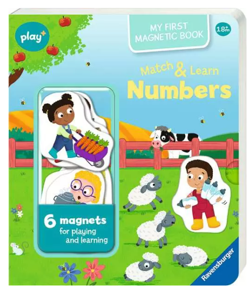 Match & Learn Numbers - My First Magnetic Book