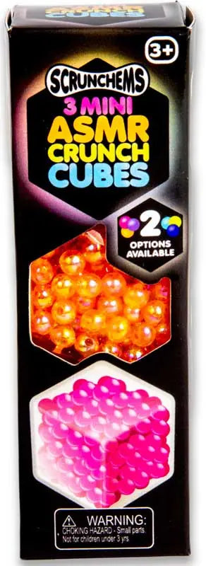Scrunchems 3 Mini ASMR Crunch Cubes