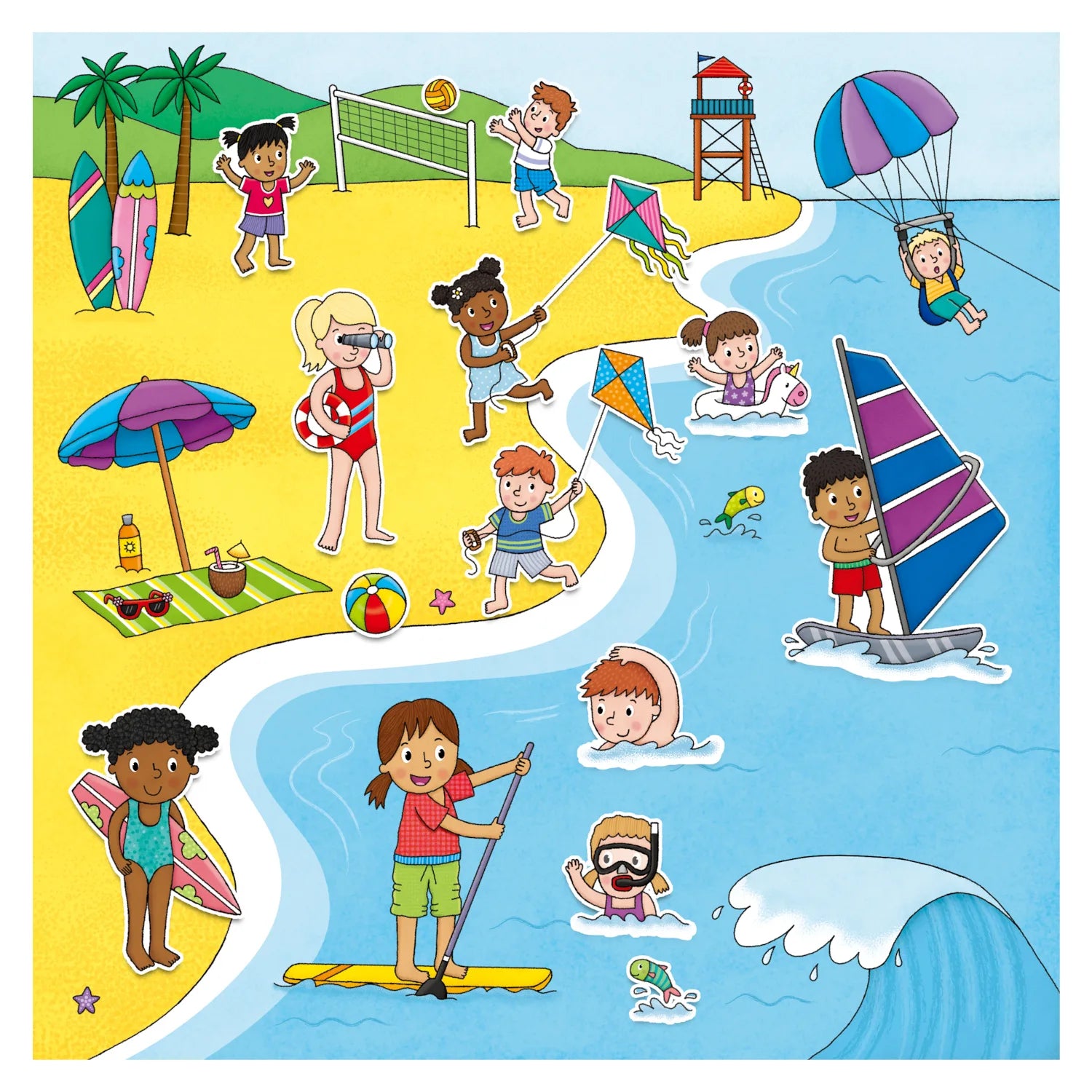 Reusable Sticker Book Sports