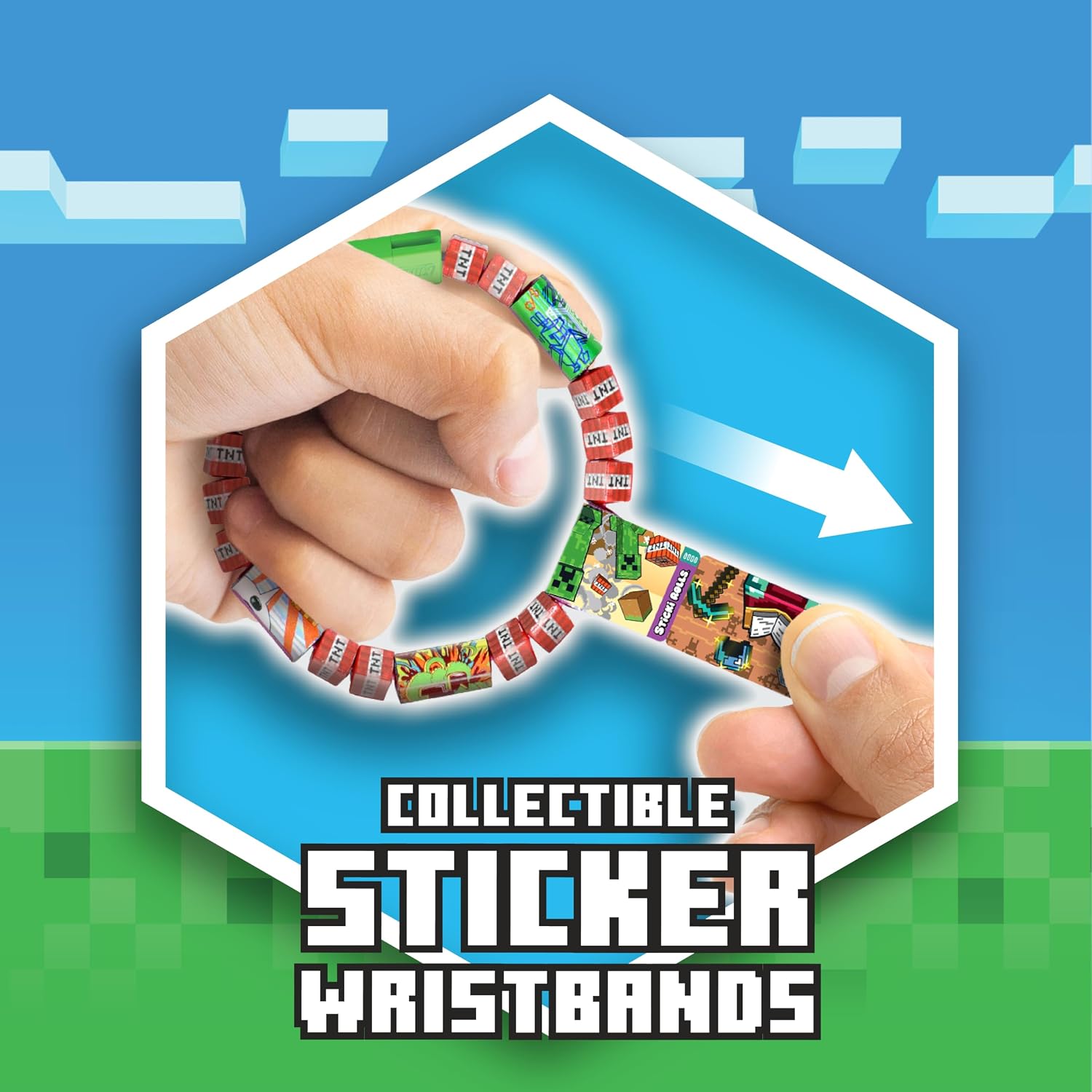 Sticki Rolls Minecraft Backpack Clip