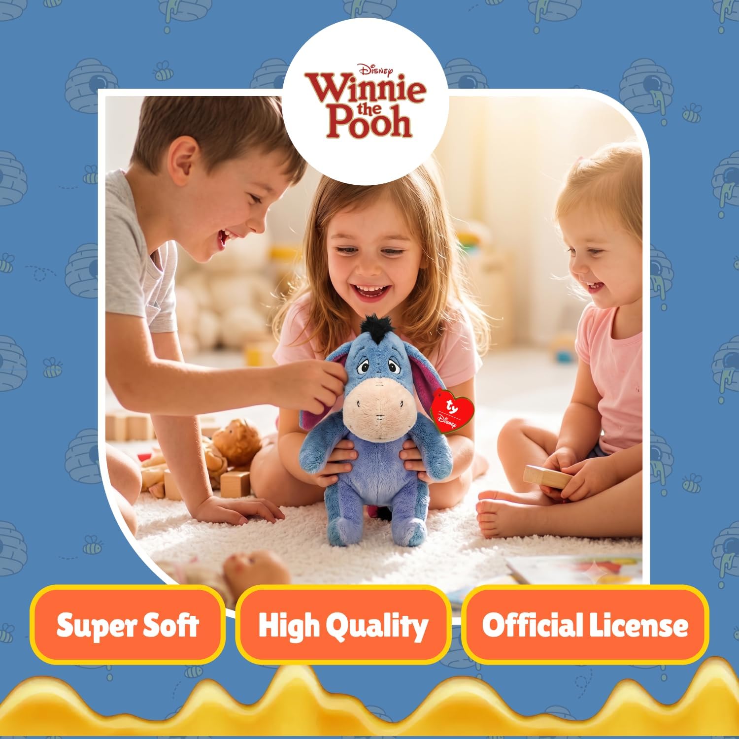 TY Beanie Babies Collection - Winnie The Pooh - Eeyore