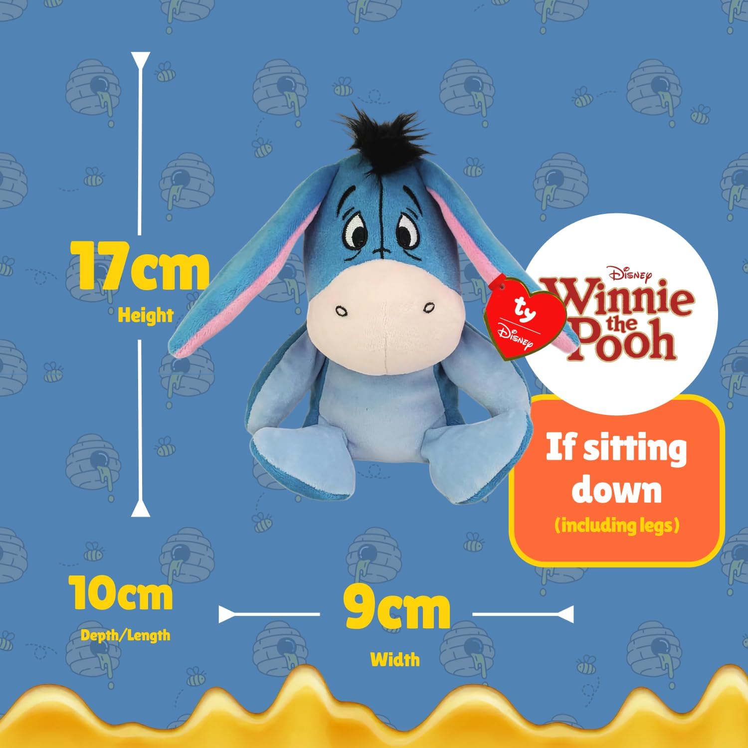TY Beanie Babies Collection - Winnie The Pooh - Eeyore