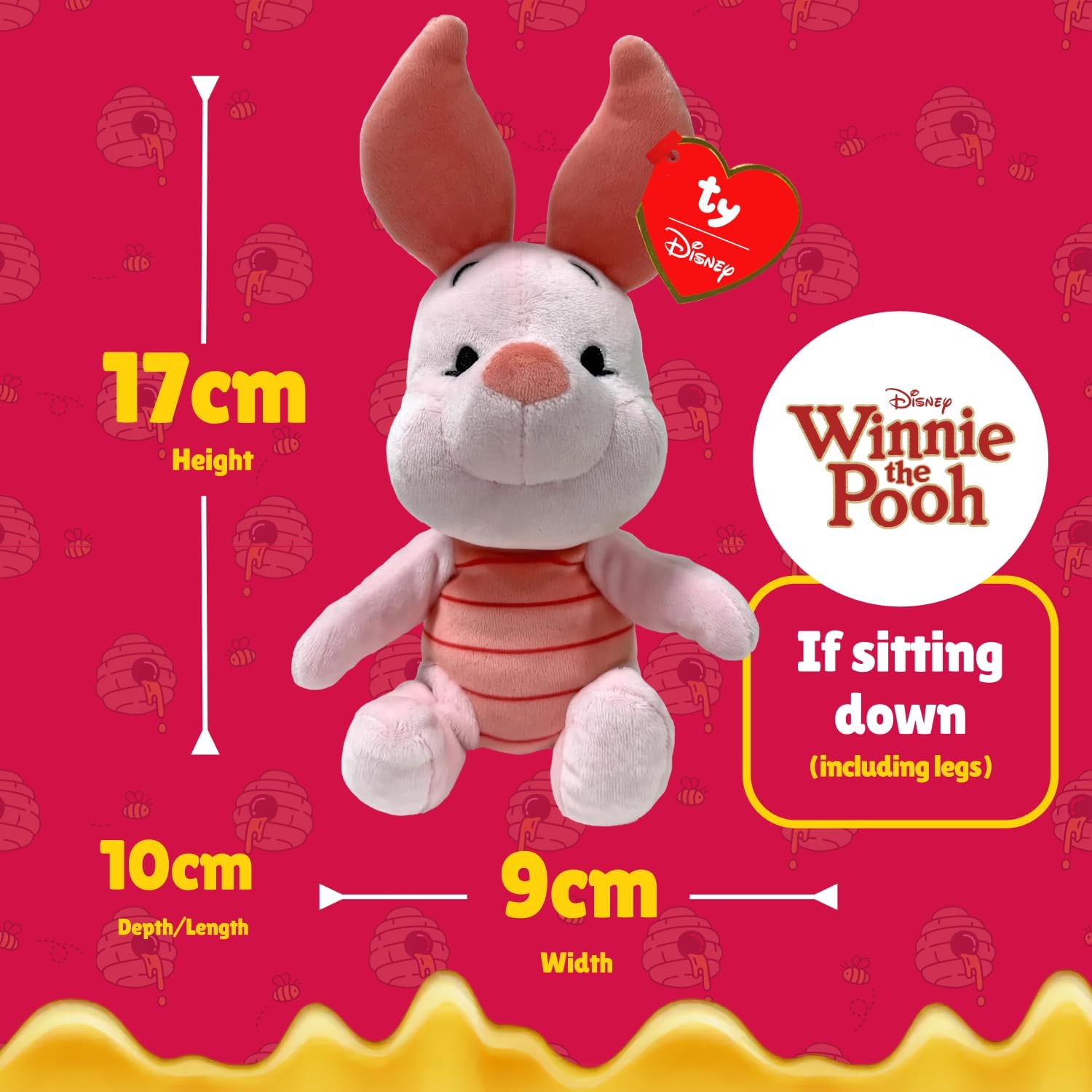 TY Beanie Babies Collection - Winnie The Pooh - Piglet