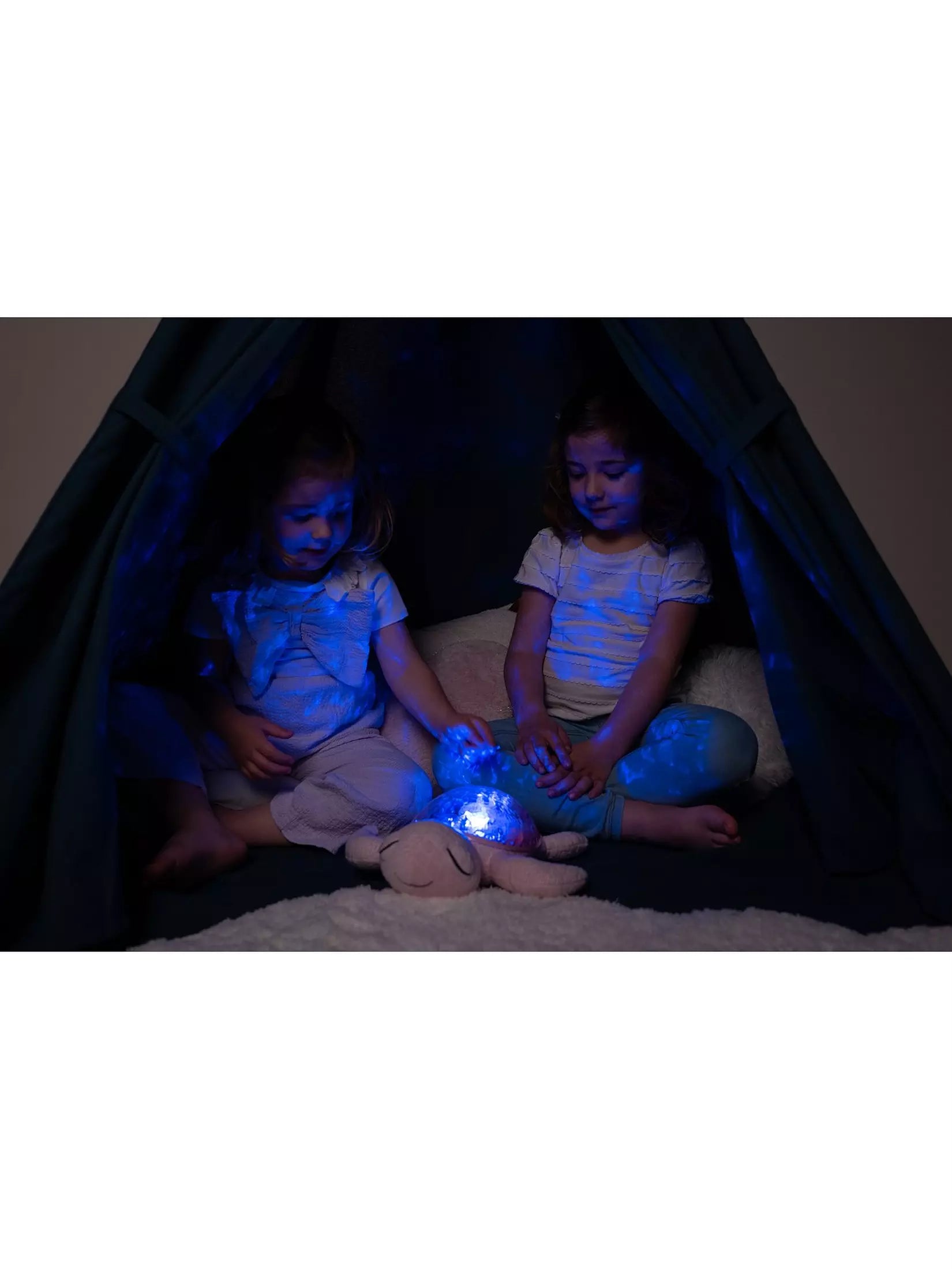 Tranquil Turtle Pink USB C Rechargeable Nightlight Ocean Projector Sleeping Aid