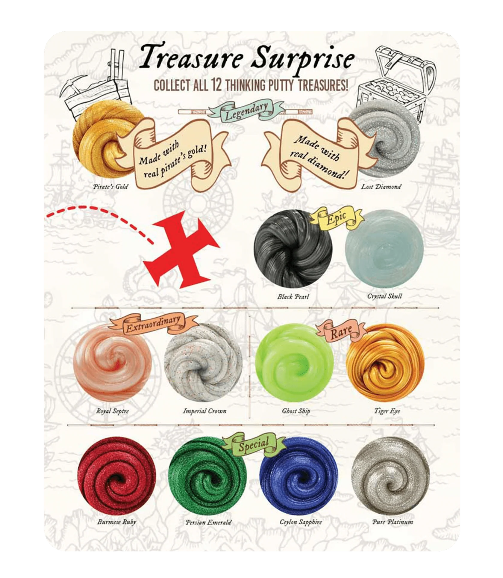 Crazy Aaron's surprise mini tins