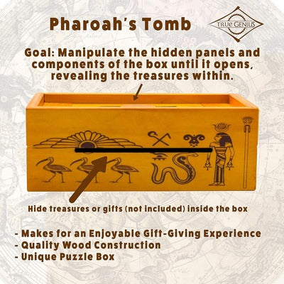 Pharaoh's Tomb Puzzle Box