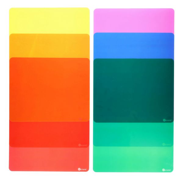 Tinted Overlays A4 - Pack of 6