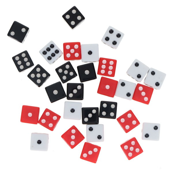 Dice 16mm - Dots (Pack of 30)