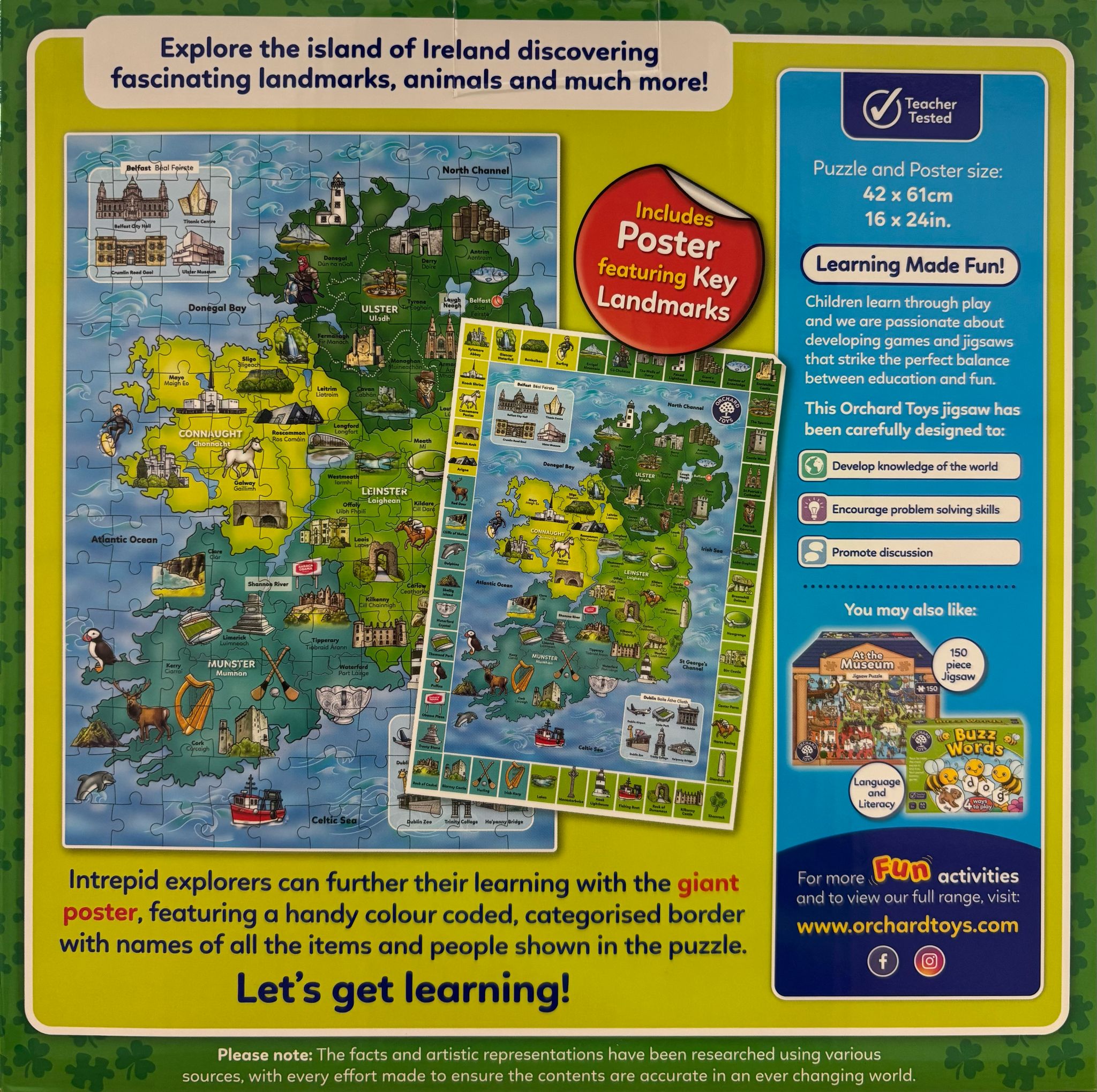 Map of Ireland Orchard Toys