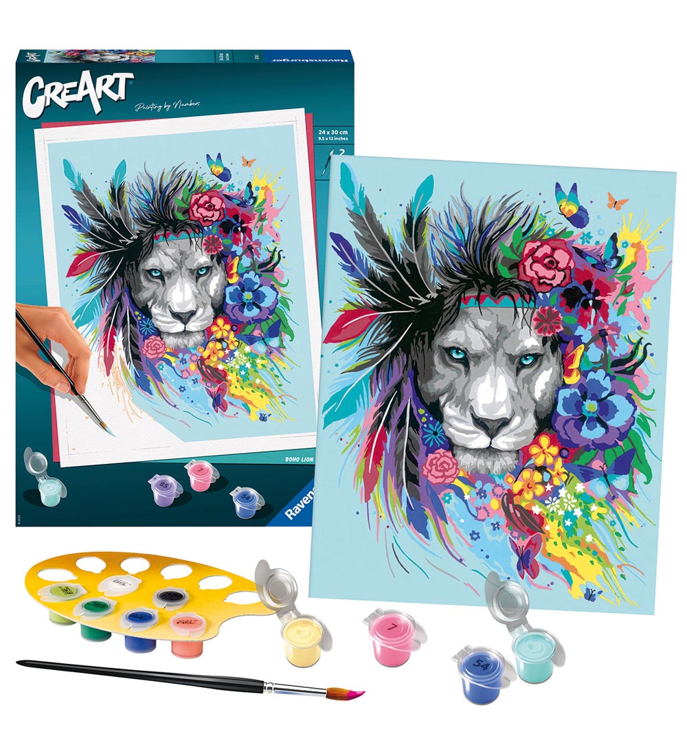 Ravensburger CreArt - Boho Lion