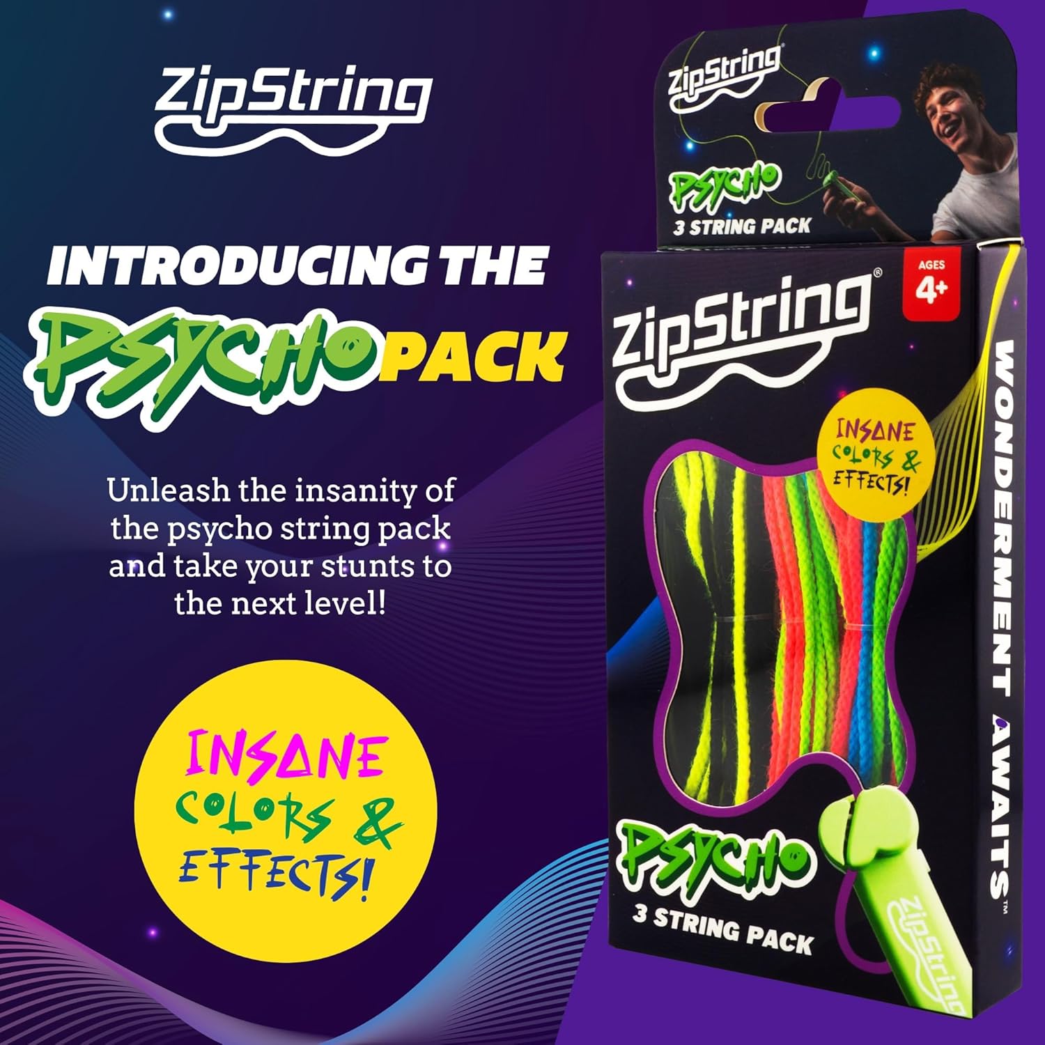 ZipString Psycho 3 String Pack