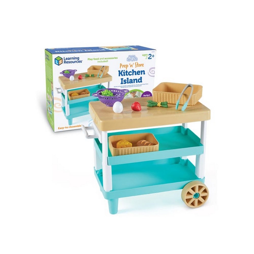 Learning Resources Prep ‘n’ Store Kitchen Island