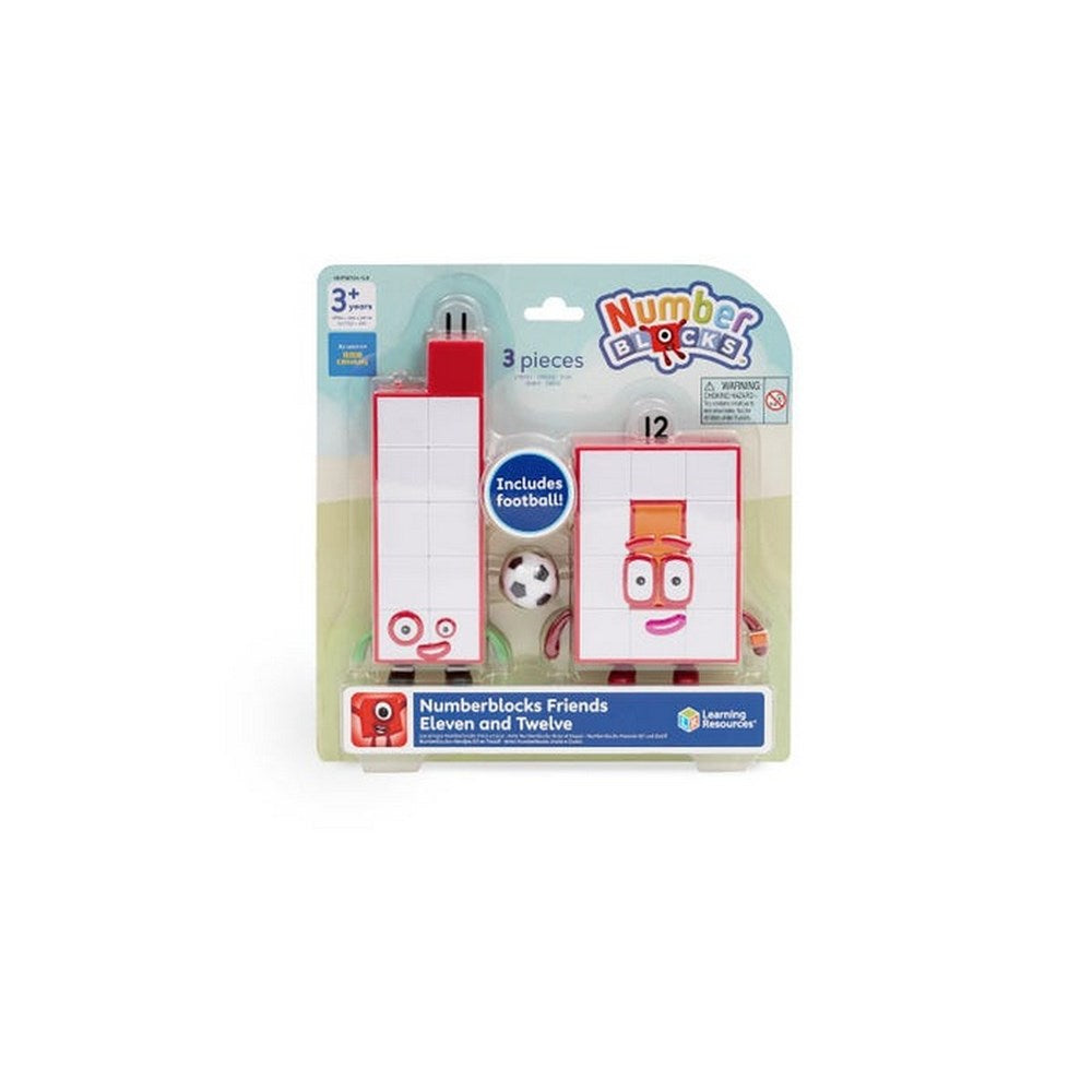 Numberblocks Eleven and Twelve Figure Pack