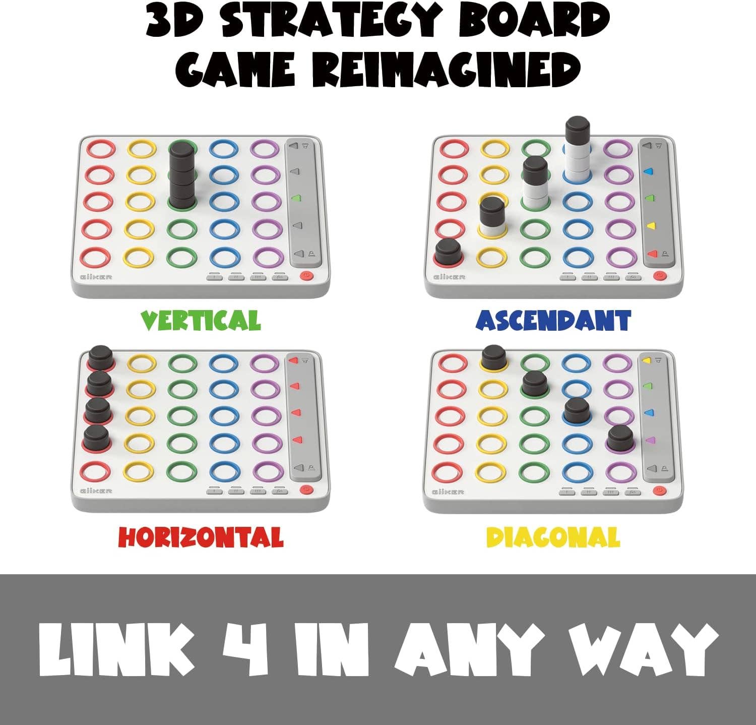 GiiKER 3D Smart Four in a Row