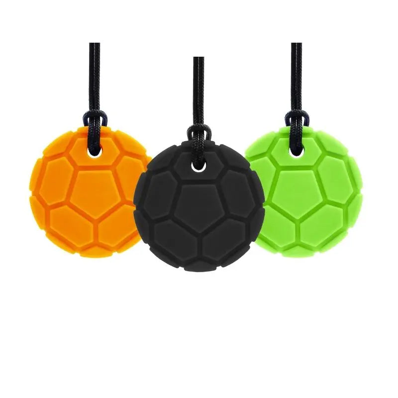 ARK’s Soccer Ball Chew Necklace