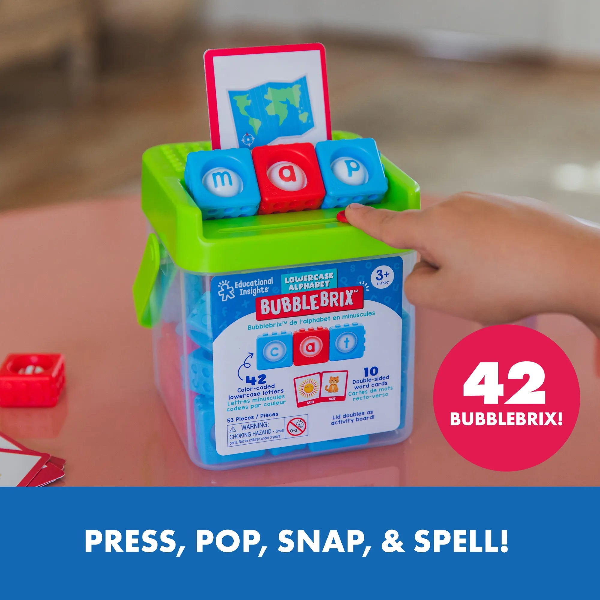 Lowercase Alphabet BubbleBrix