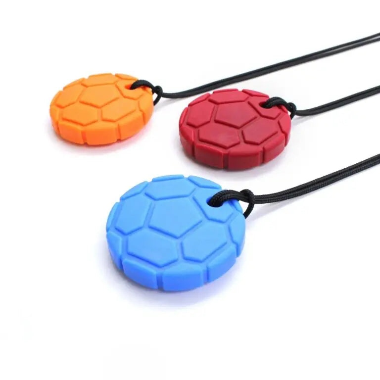 ARK’s Soccer Ball Chew Necklace