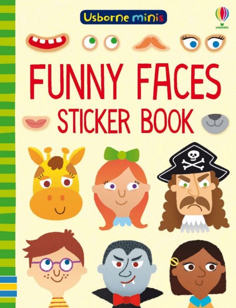 Funny Faces Sticker Mini Book
